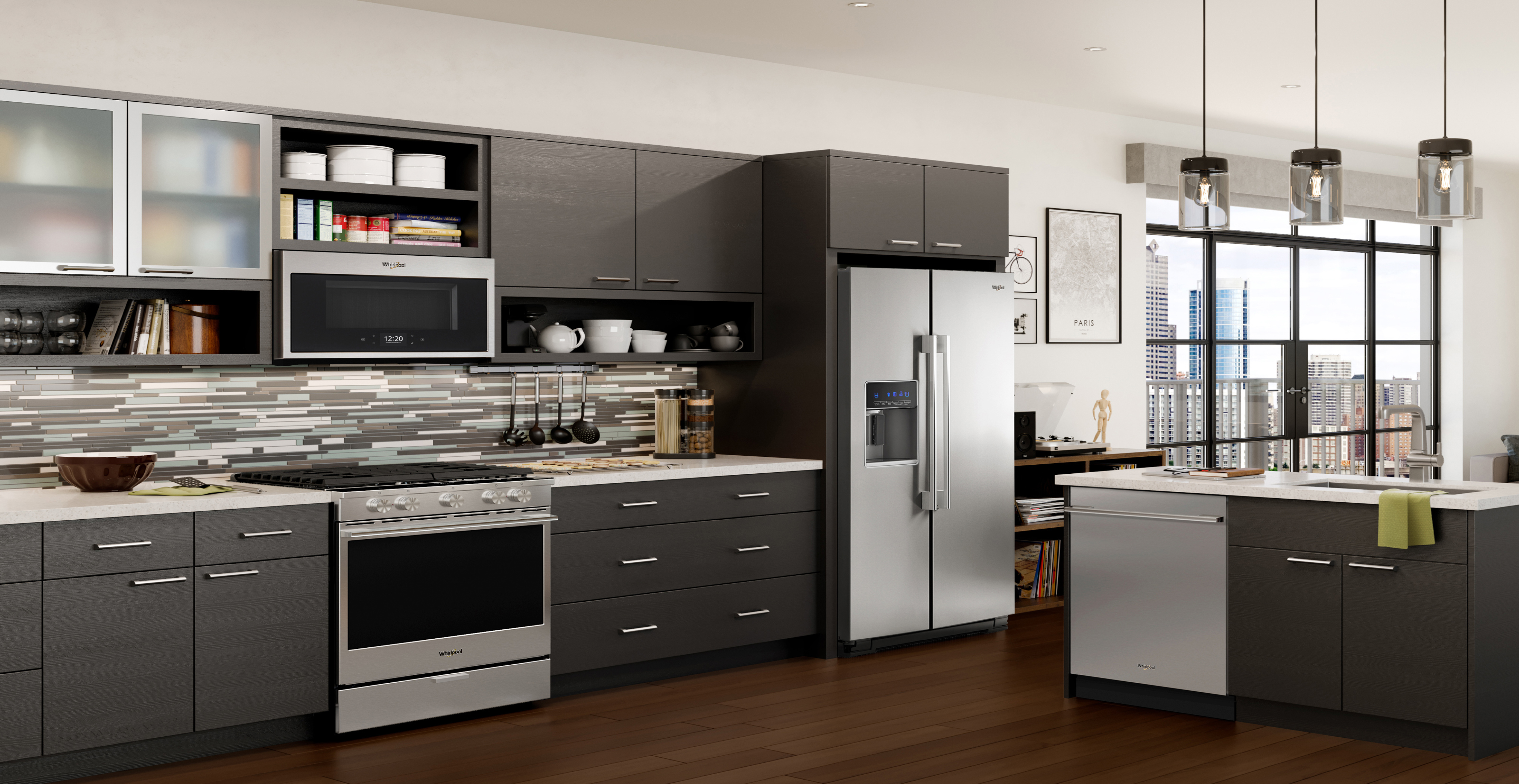 kitchen featuring Whirpool appliances